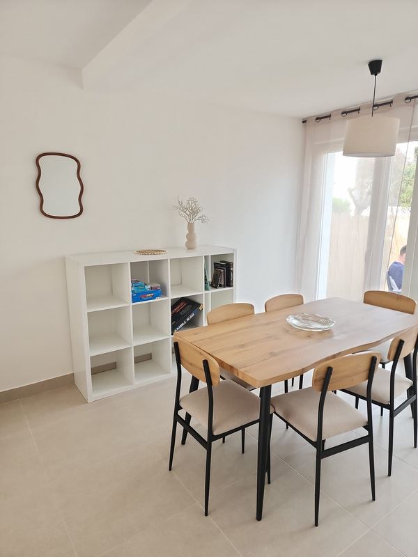 Salle à manger de Las Golondrinas, maison de vacances à Benicarló